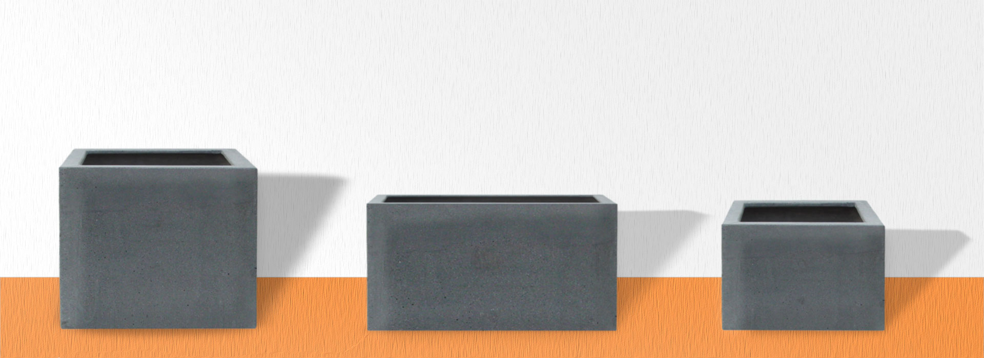 Image de présentation de la gamme de décoration de jardin fiberstone
